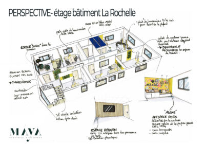 Nouveau projet Coralie Bizot Maya Bureau AIS Elec la rochelle