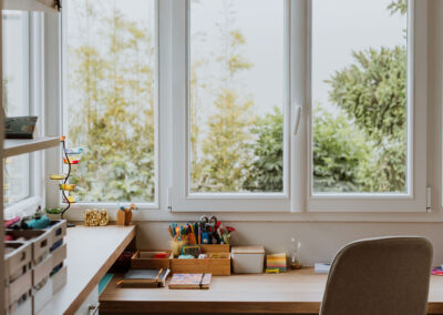 Espace de télétravail par Maya